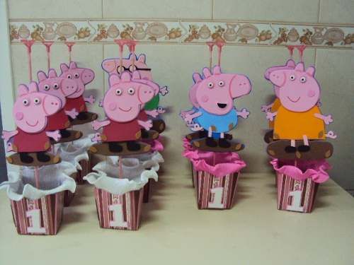 Enfeites Para Mesas Peppa Pig