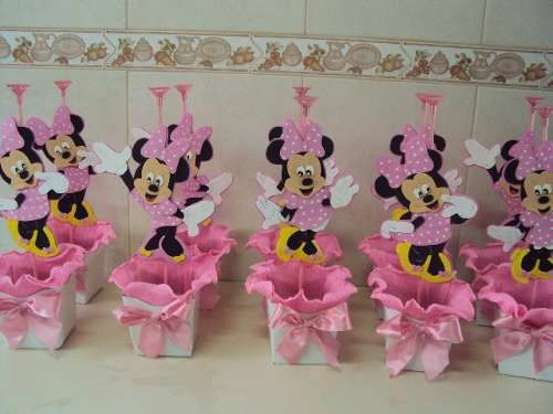 Enfeites Para Mesas Minnie